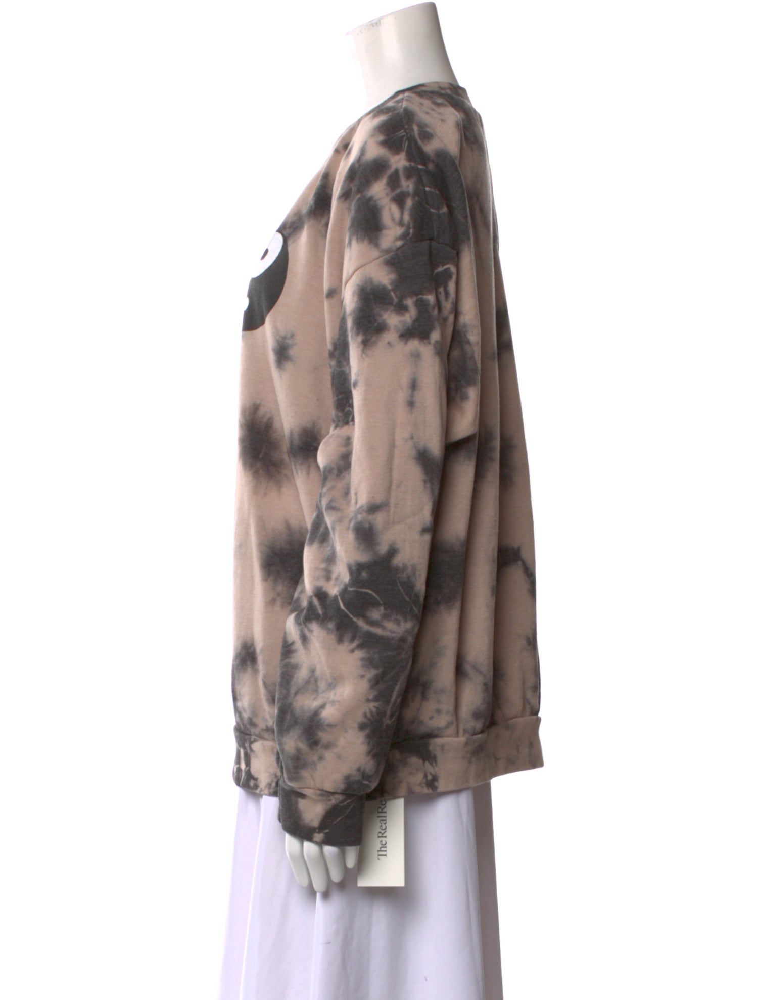 Aviator Nation Tie-Dye Print Crew Neck Sweatshirt