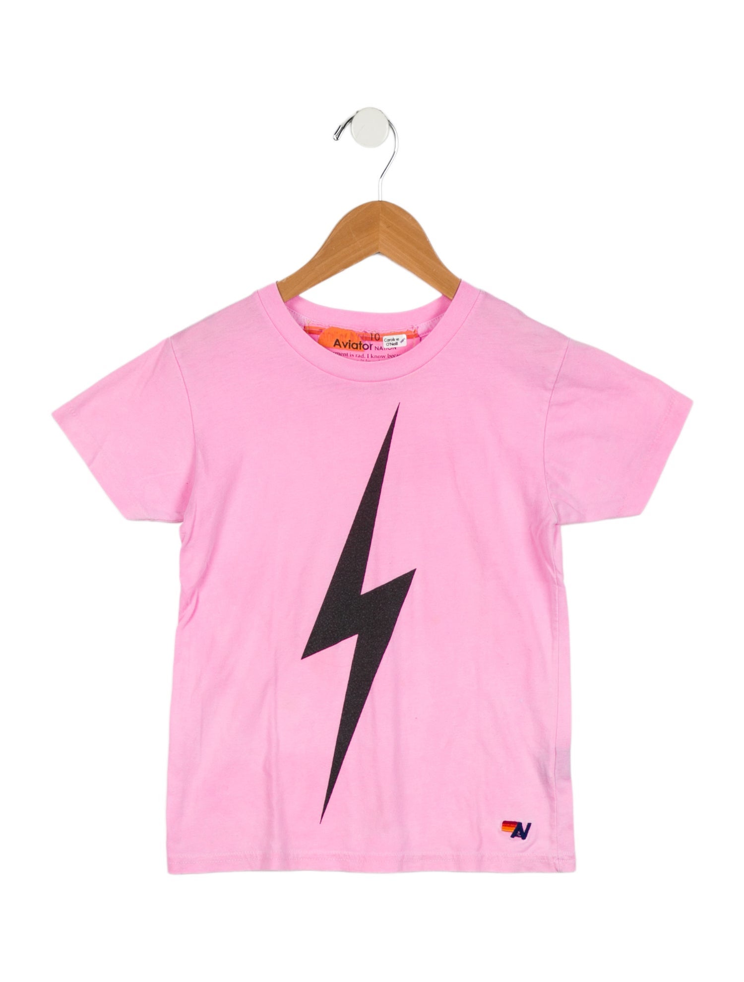 Aviator Nation Girls' Graphic Short Sleeve Top