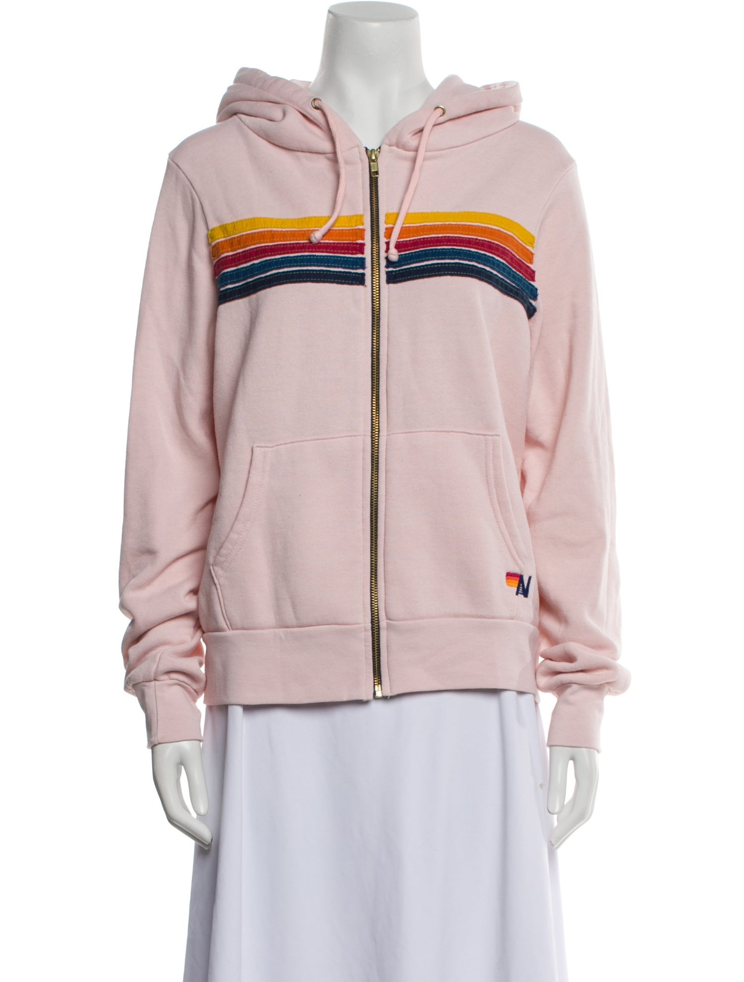 Aviator Nation Colorblock Pattern Jacket