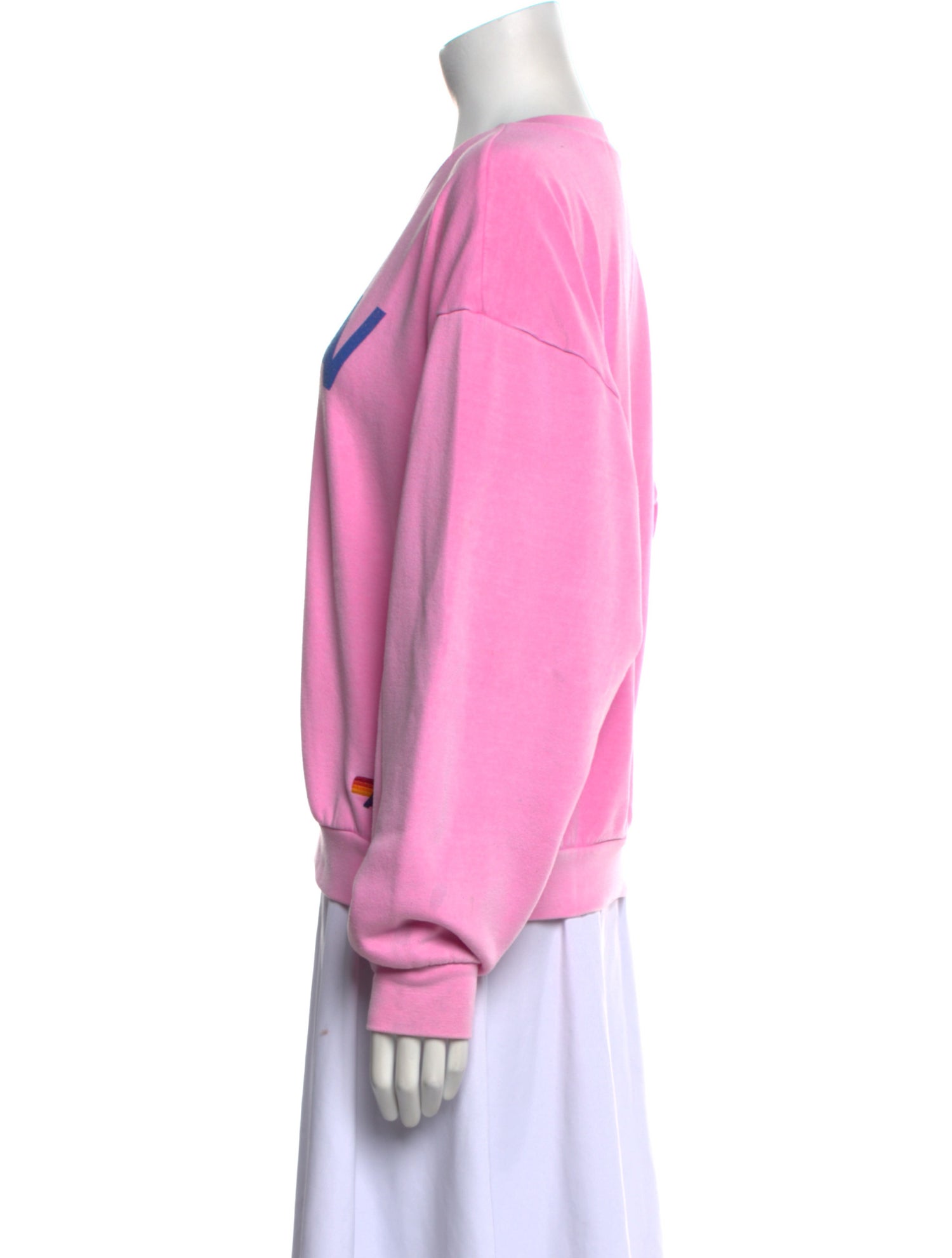 Aviator Nation Graphic Print Crew Neck Sweatshirt