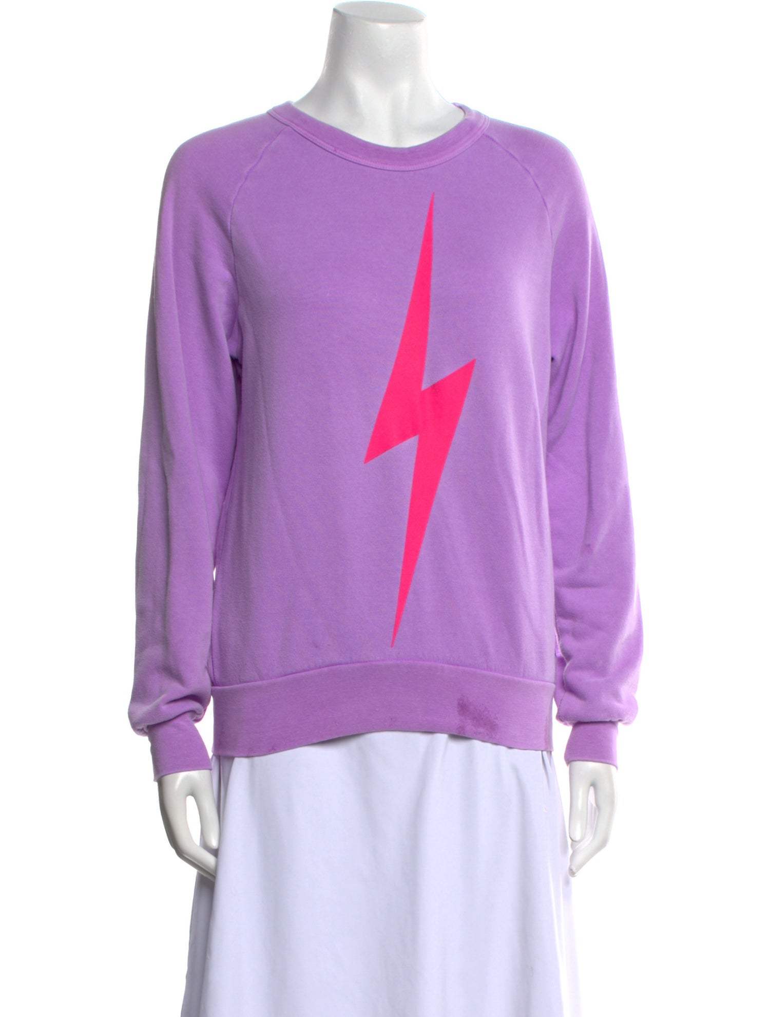 Aviator Nation Crew Neck Long Sleeve Sweatshirt