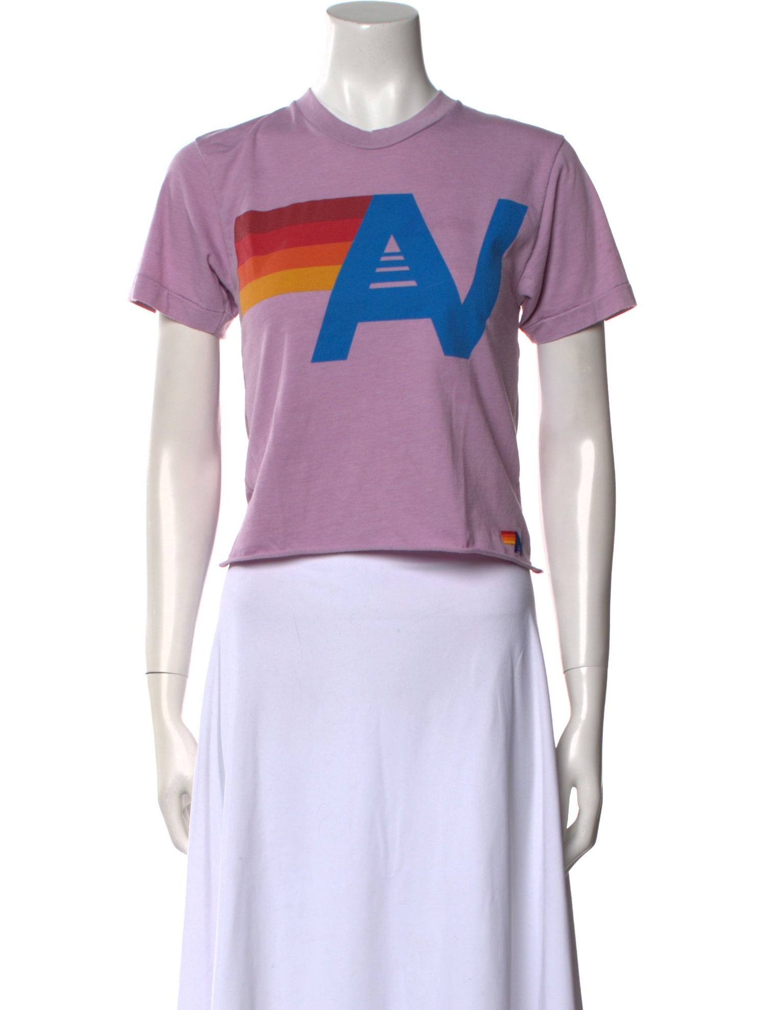 Aviator Nation Graphic Print Crew Neck T-Shirt