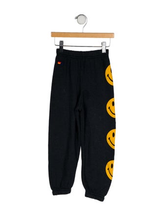 Aviator Nation Toddler Girls' Graphic Printed Sweatpants
