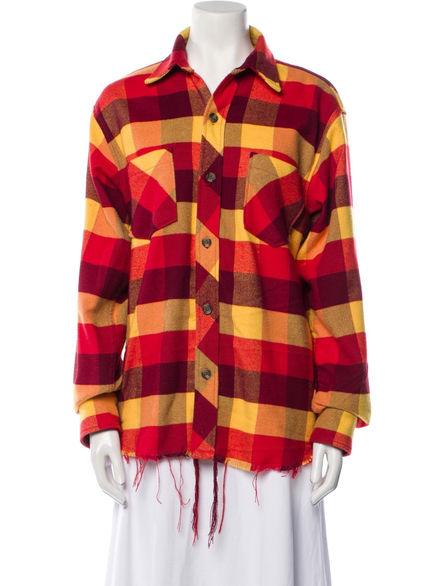 Aviator Nation Plaid Print Jacket