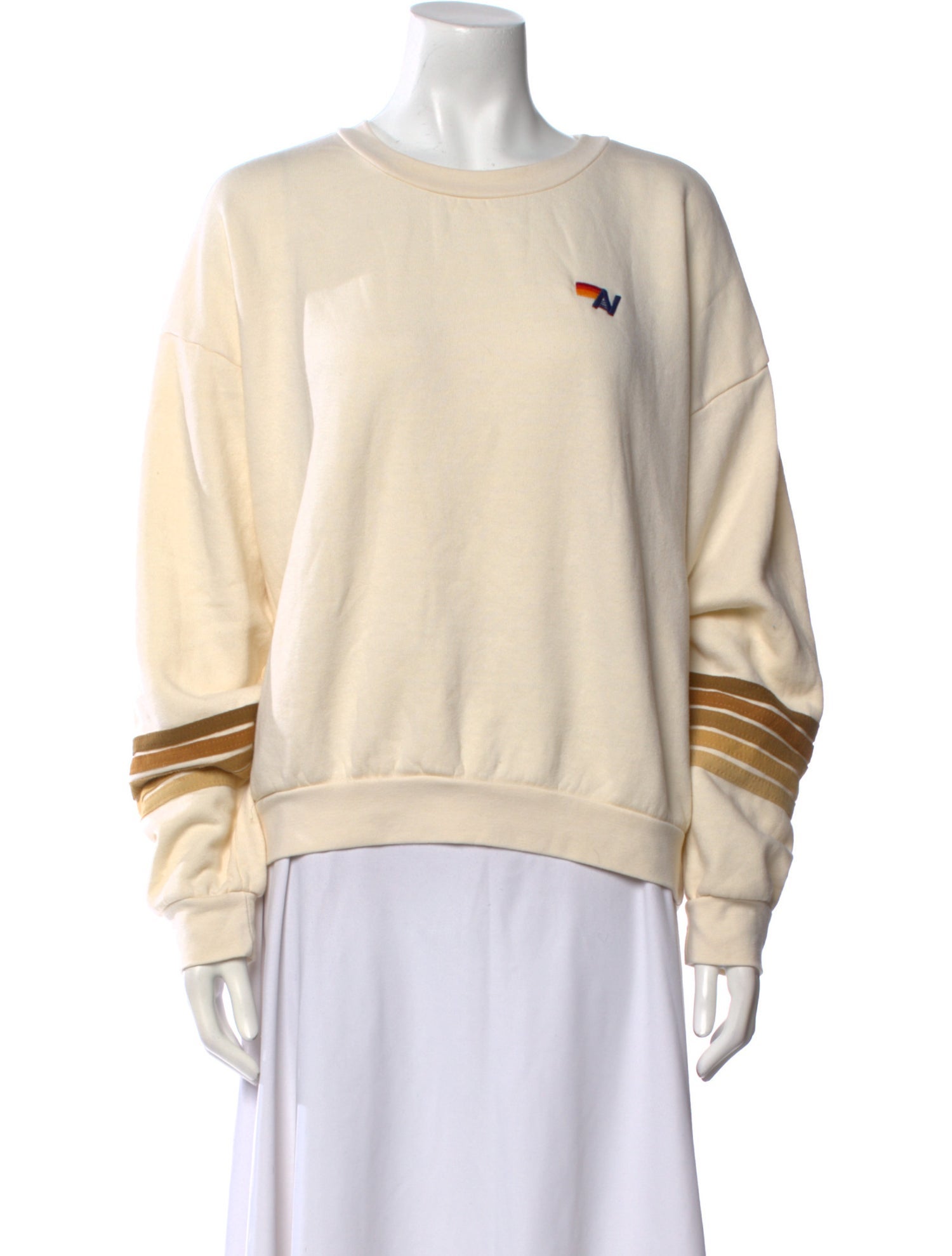 Aviator Nation Crew Neck Long Sleeve Sweatshirt