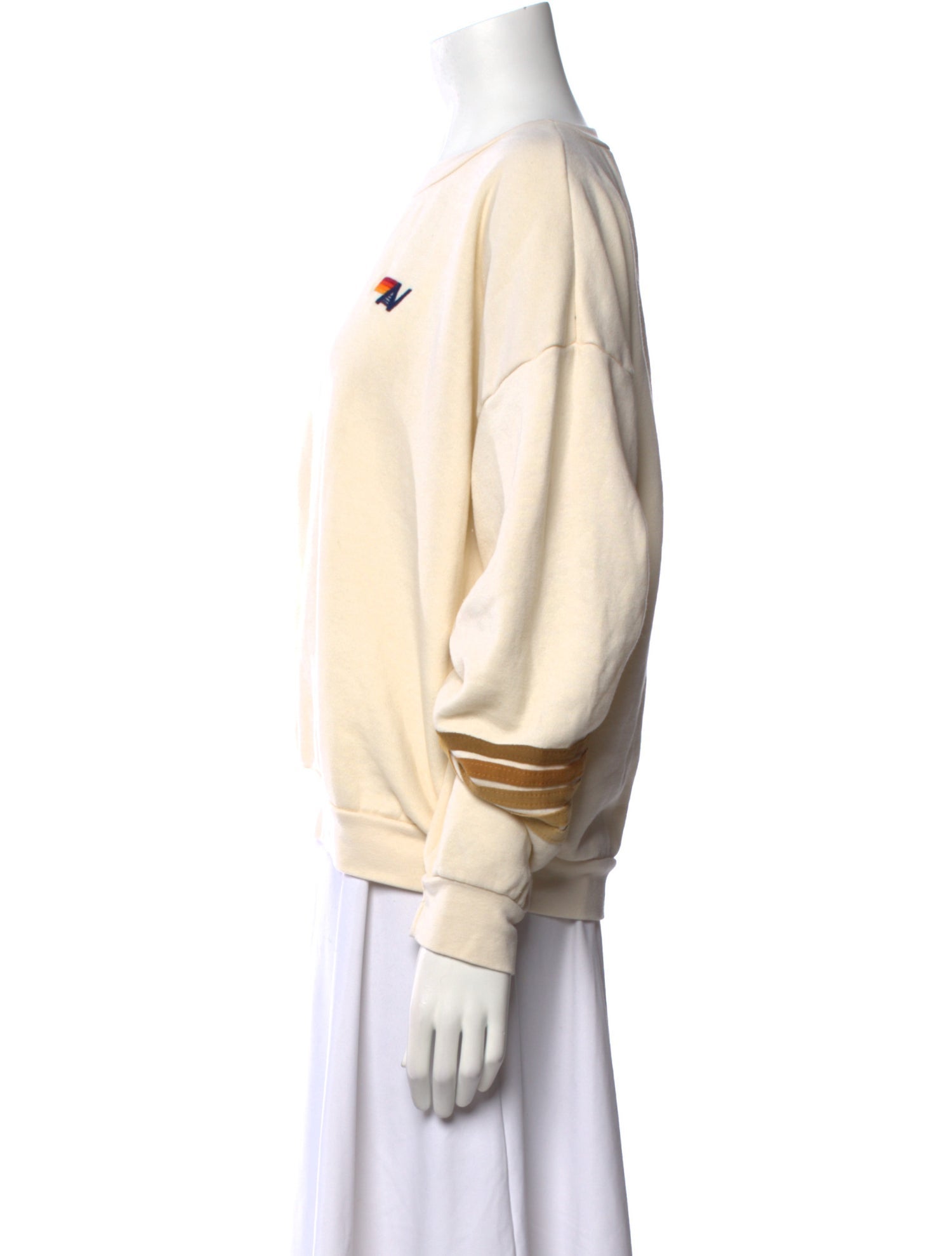 Aviator Nation Crew Neck Long Sleeve Sweatshirt