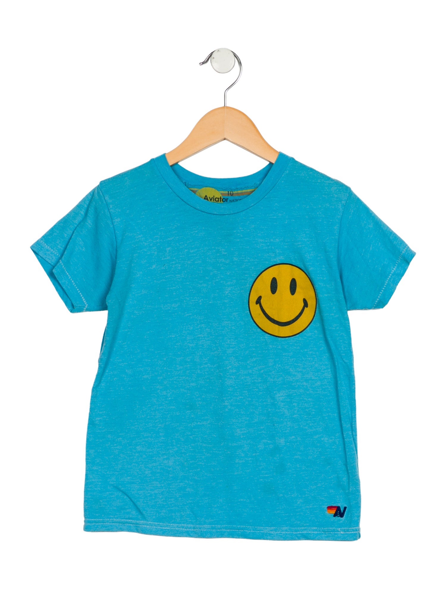 Aviator Nation kid boys' blue multicolored shirt