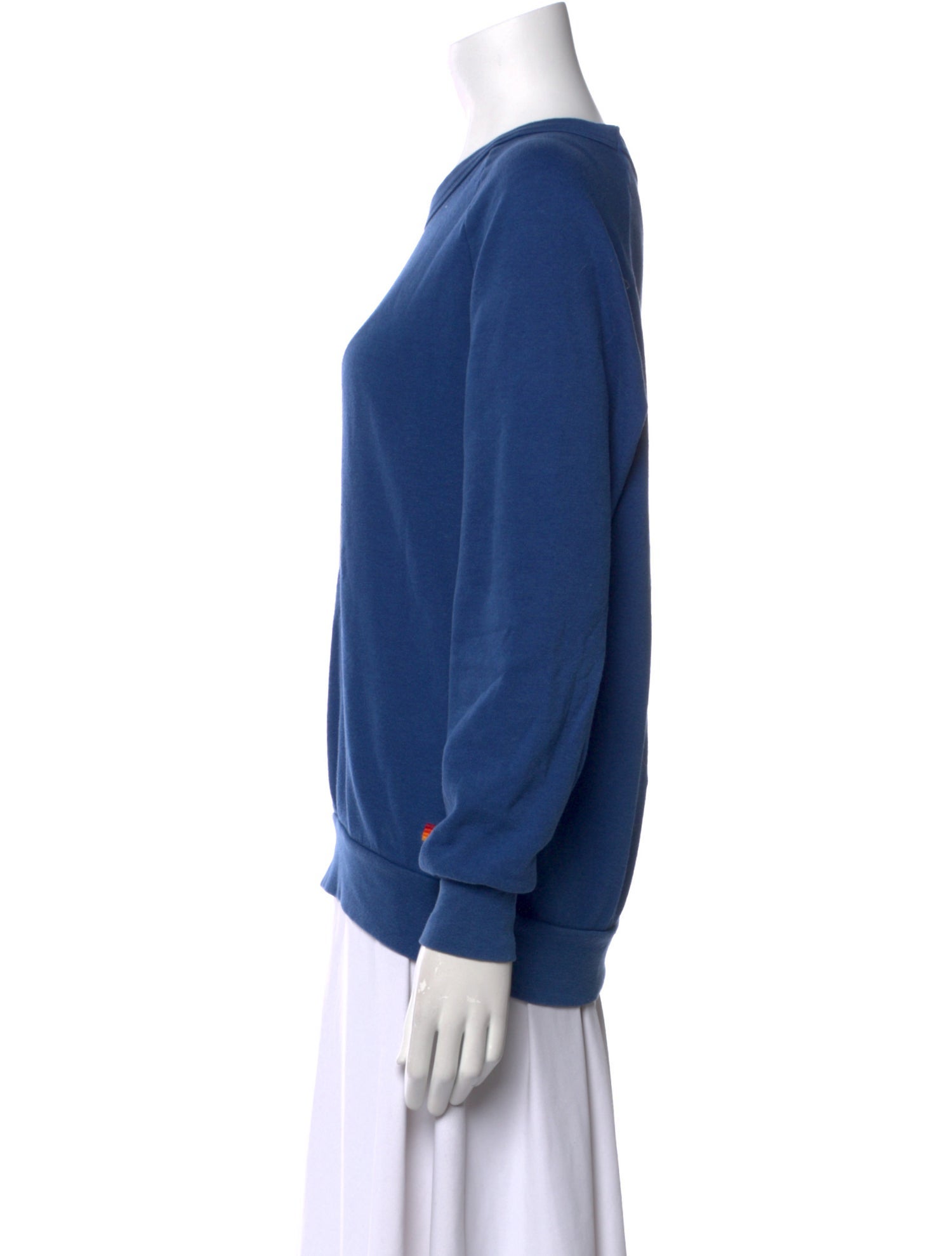 Aviator Nation Graphic Print Scoop Neck Sweater