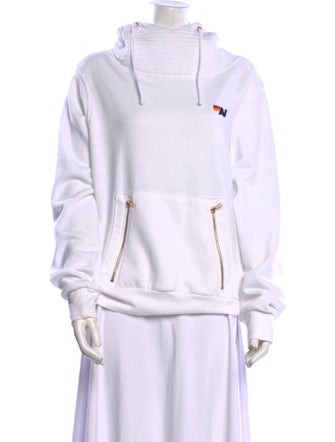 Aviator Nation Mock Neck Long Sleeve Sweatshirt