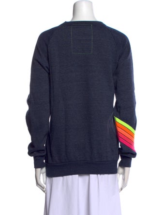 Aviator Nation Graphic Print Crew Neck Sweatshirt