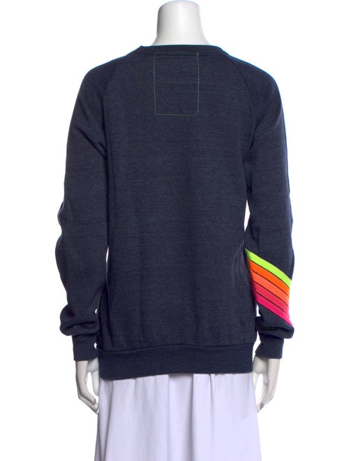 Aviator Nation Graphic Print Crew Neck Sweatshirt