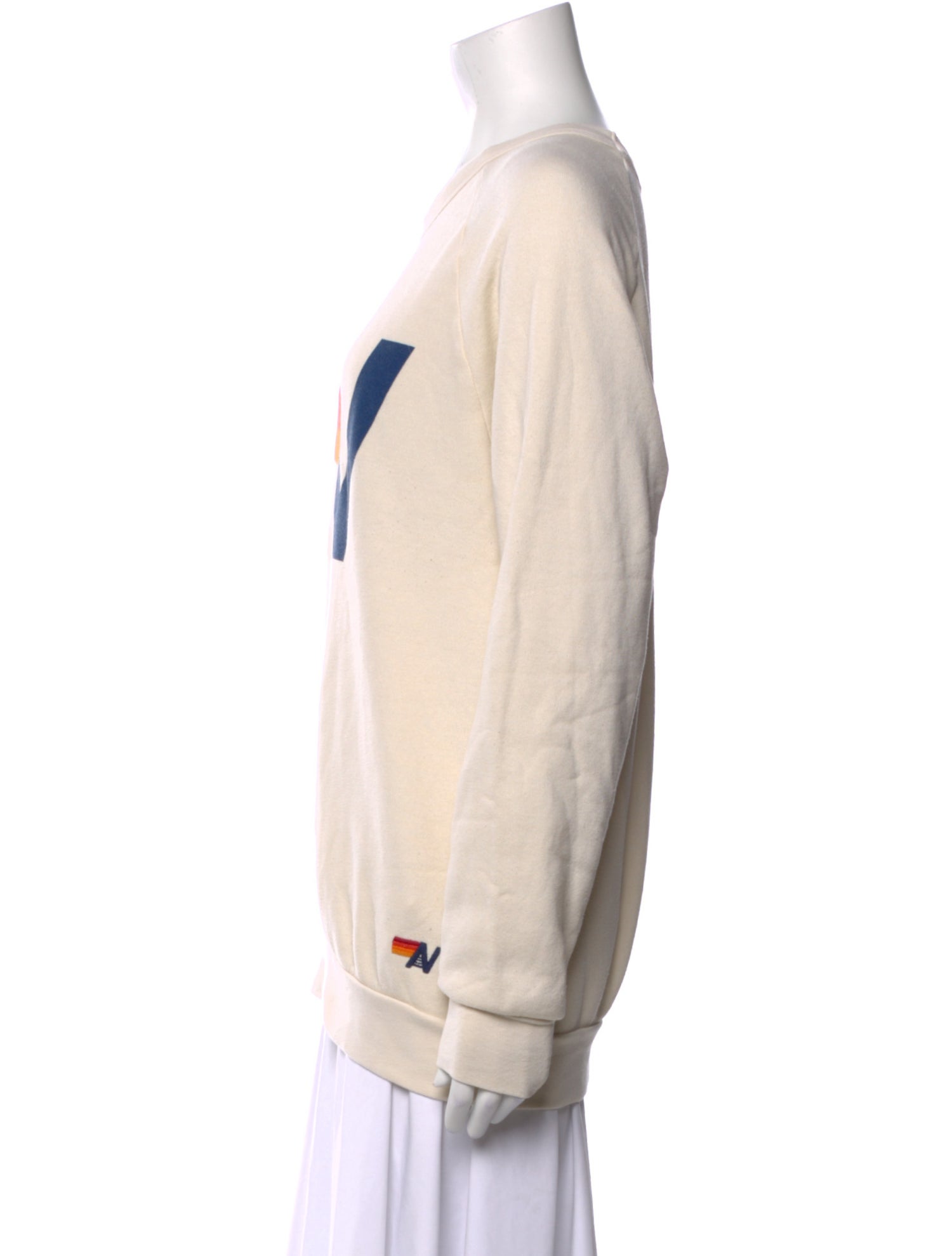 Aviator Nation Graphic Print Crew Neck Sweatshirt