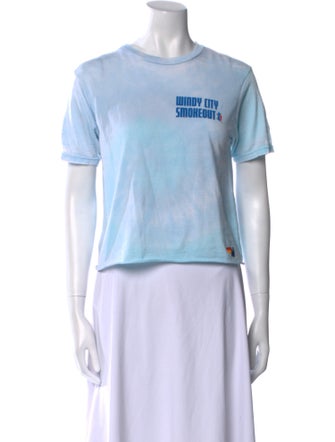 Aviator Nation Graphic Print Crew Neck T-Shirt