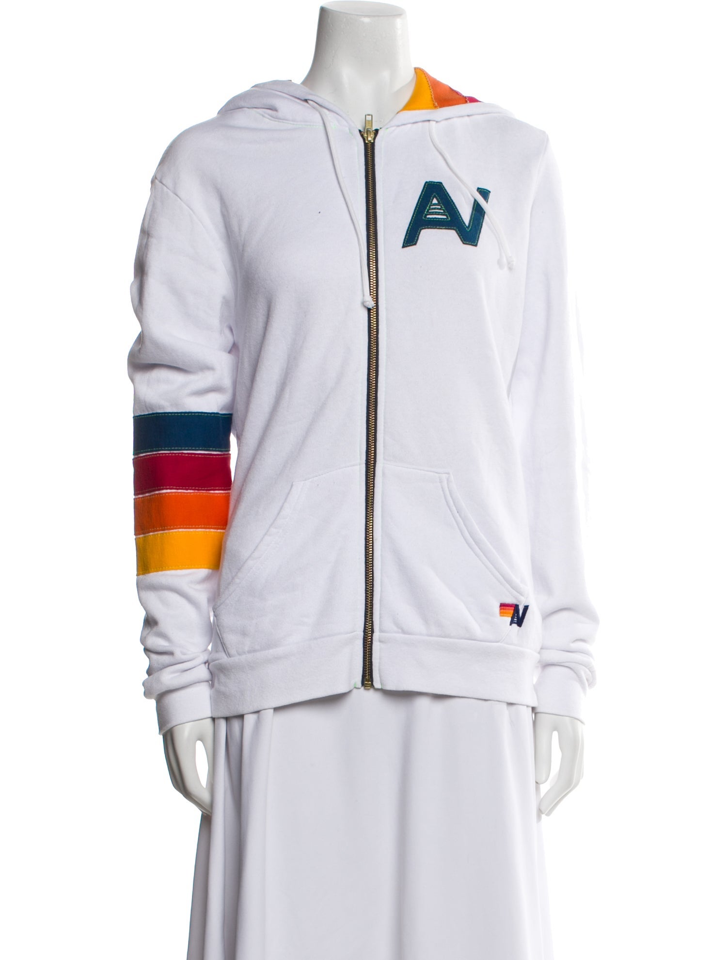 Aviator Nation Graphic Print Crew Neck Sweatshirt