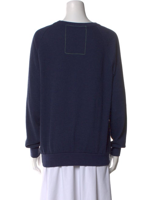 Aviator Nation Graphic Print Crew Neck Sweatshirt