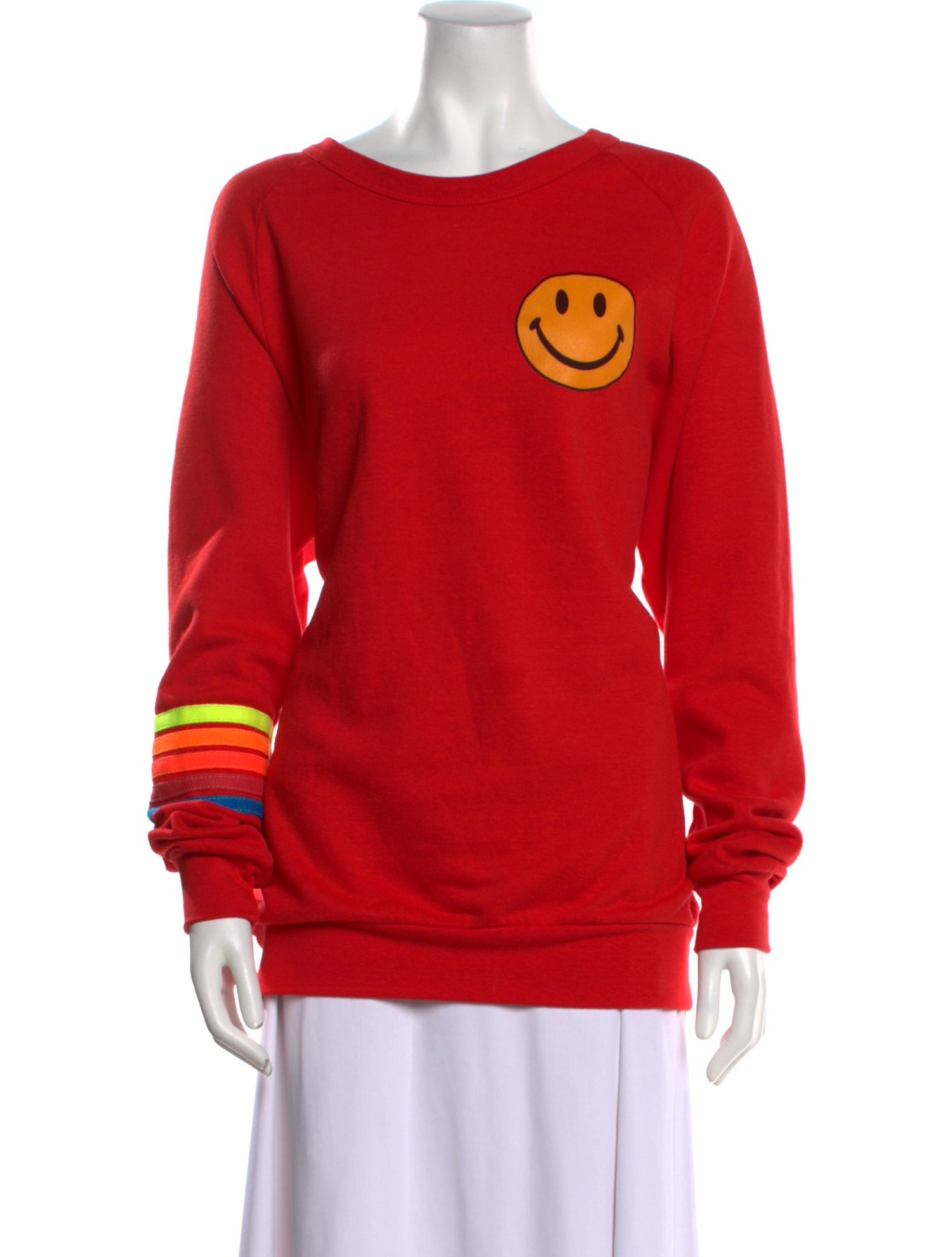 Aviator Nation Graphic Print Crew Neck Sweatshirt