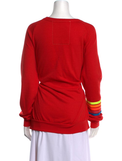 Aviator Nation Graphic Print Crew Neck Sweatshirt