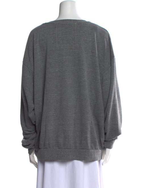 Aviator Nation Graphic Print Crew Neck Sweatshirt