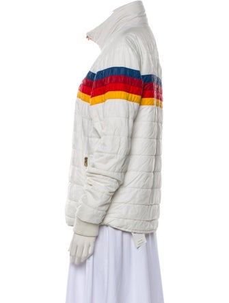 Aviator Nation Nylon Striped Jacket