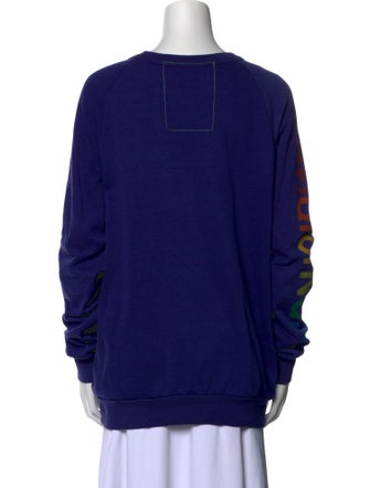 Aviator Nation Graphic Print Crew Neck Sweatshirt