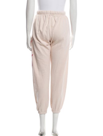 Aviator Nation Graphic Print Embroidered Accent Sweatpants