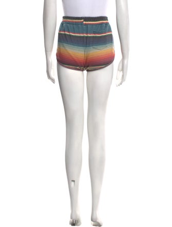 Aviator Nation Striped Mini Shorts