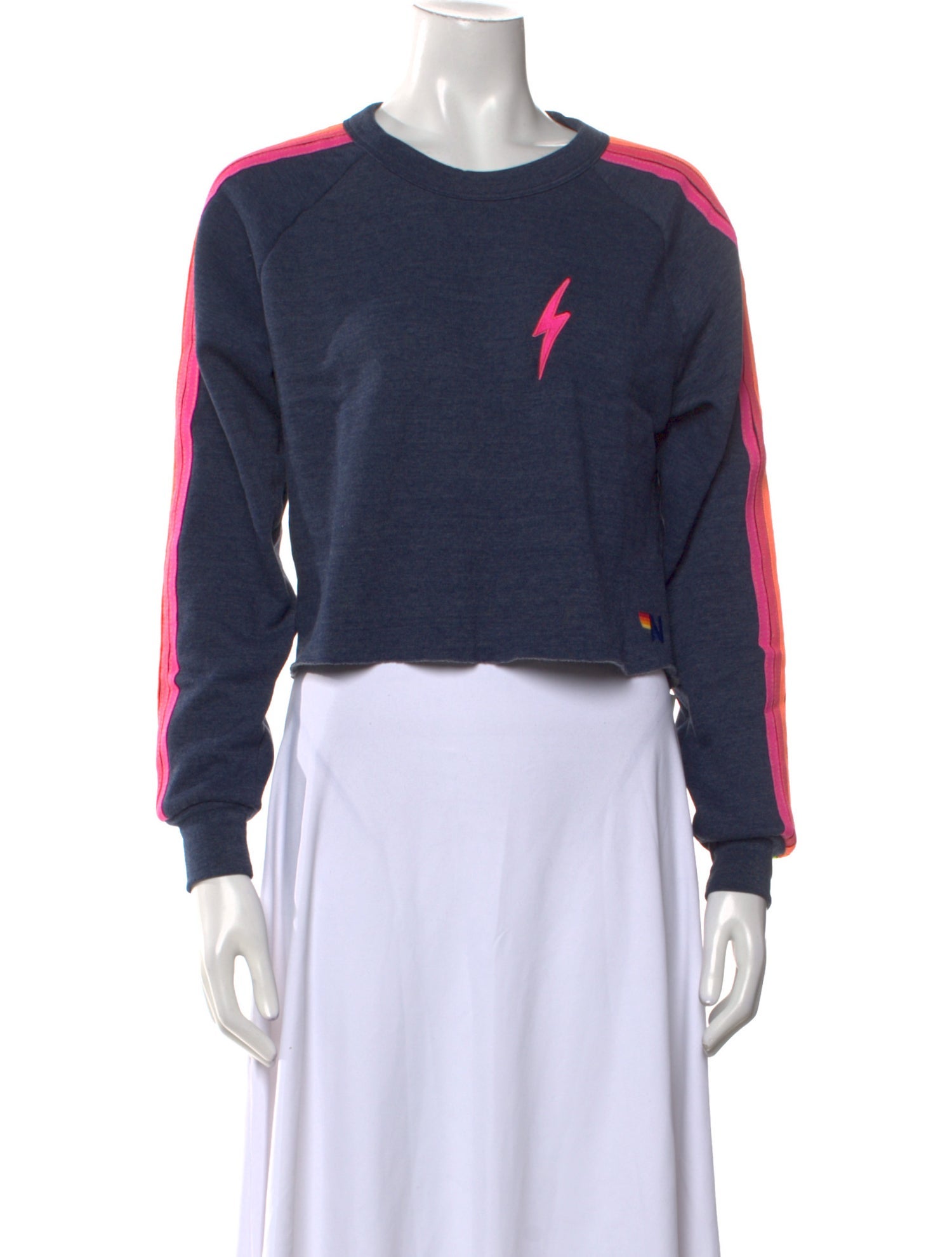 Aviator Nation Graphic Print Crew Neck Sweatshirt w/ Tags