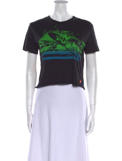 Aviator Nation Graphic Print Crew Neck T-Shirt