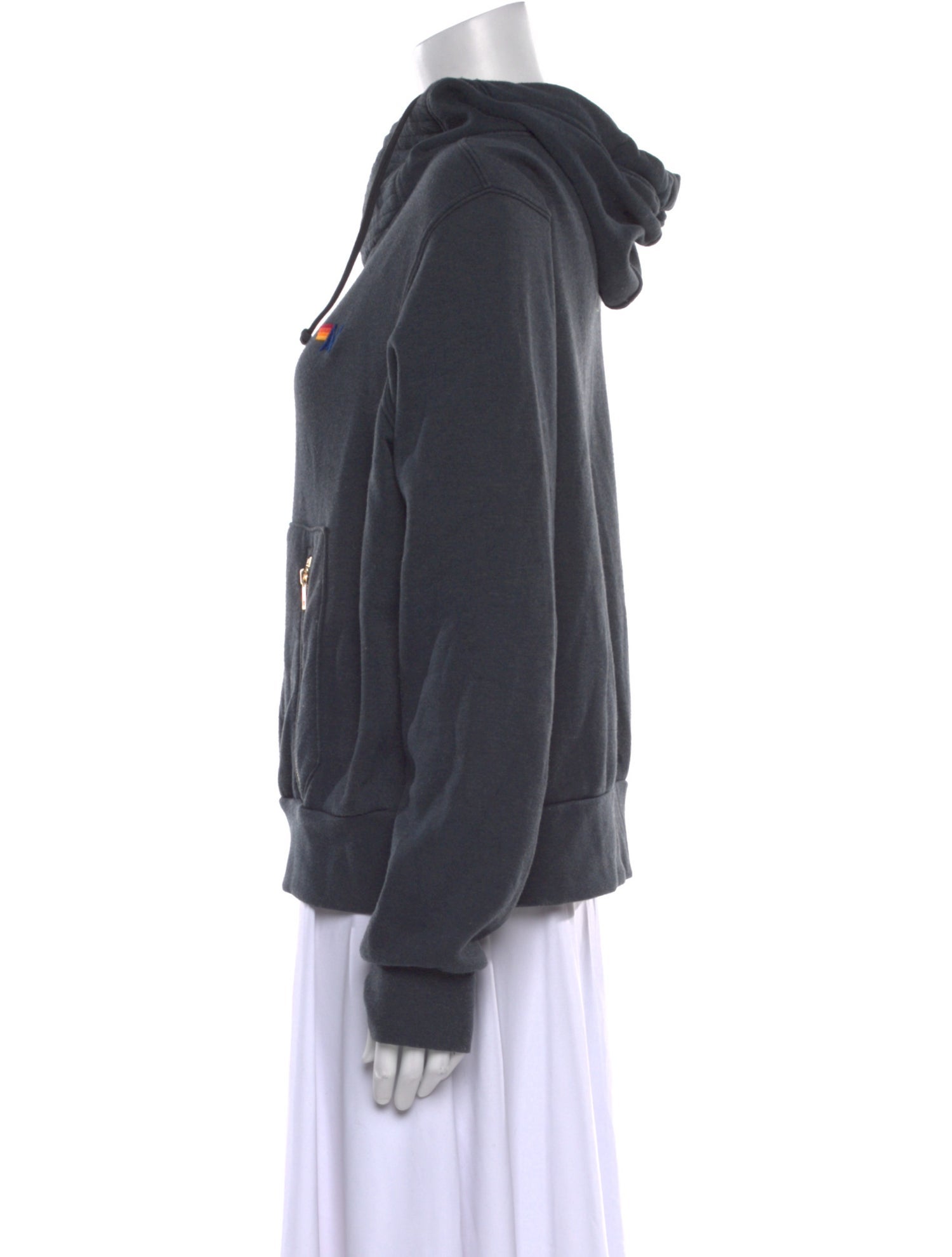 Aviator Nation Mock Neck Long Sleeve Sweatshirt