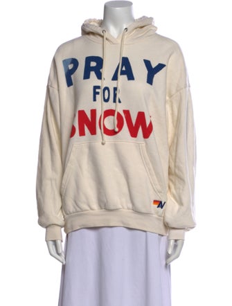 Aviator Nation Graphic Print Crew Neck Sweatshirt