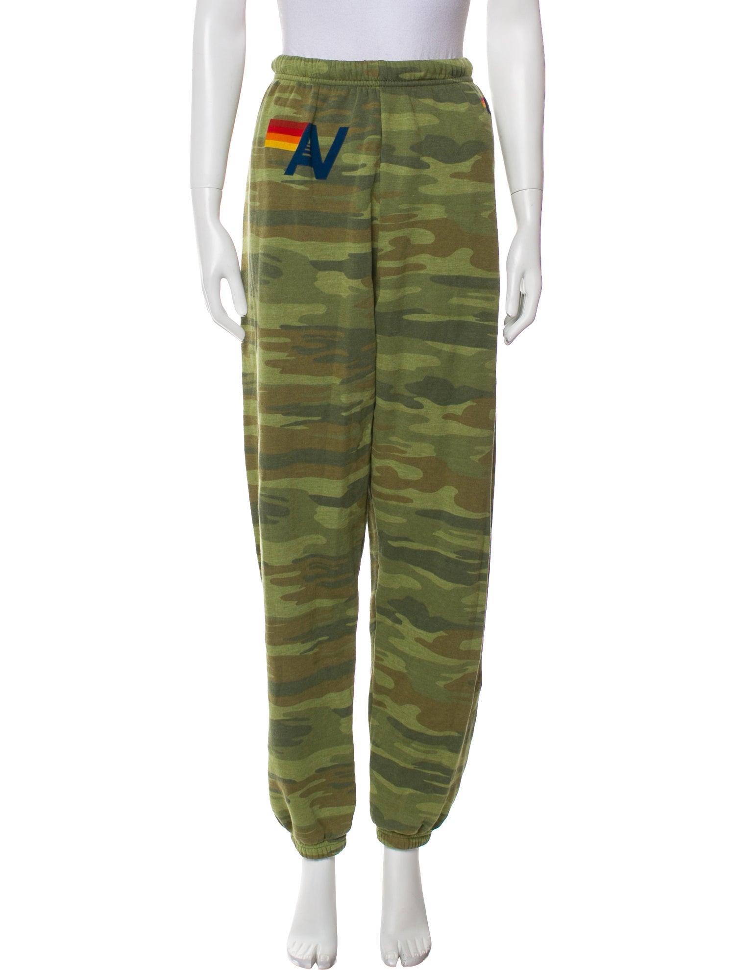 Aviator Nation Embroidered Accent Sweatpants