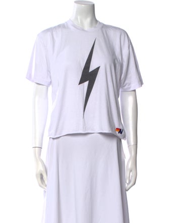 Aviator Nation Graphic Print Crew Neck T-Shirt