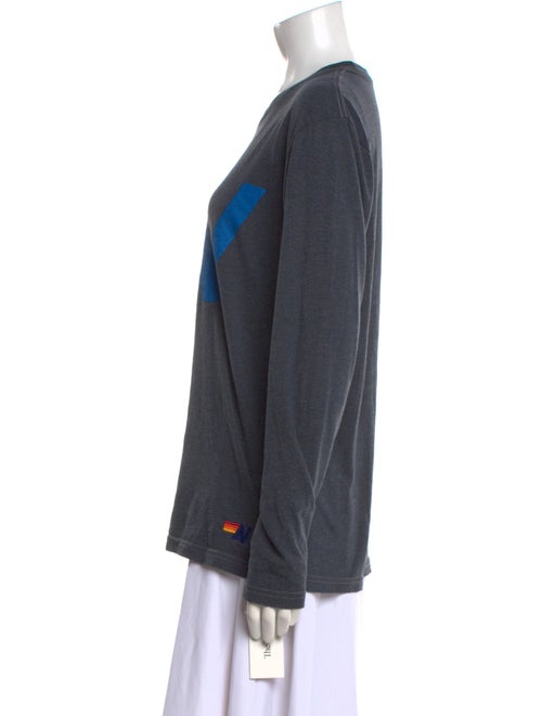 Aviator Nation Graphic Print Crew Neck Sweatshirt