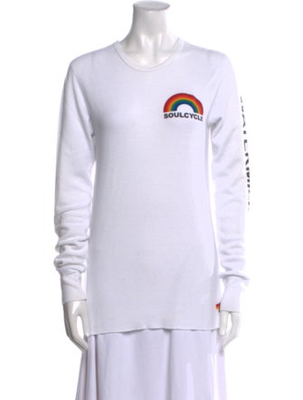 Aviator Nation Graphic Print Crew Neck Sweatshirt