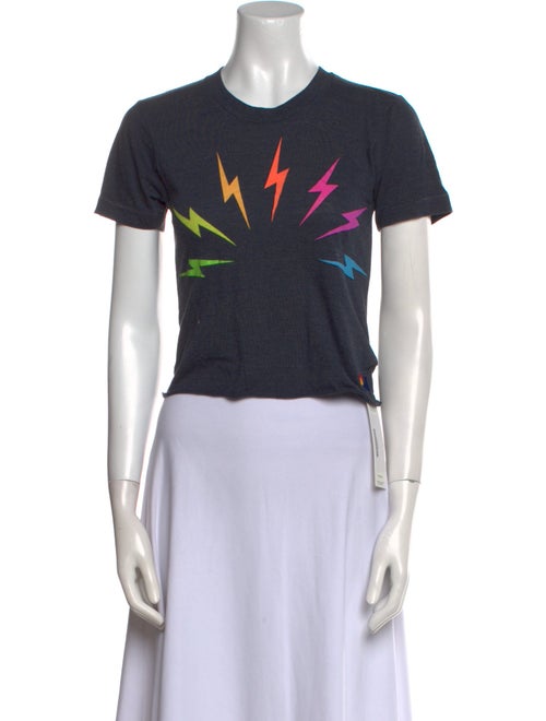 Aviator Nation Graphic Print Crew Neck T-Shirt