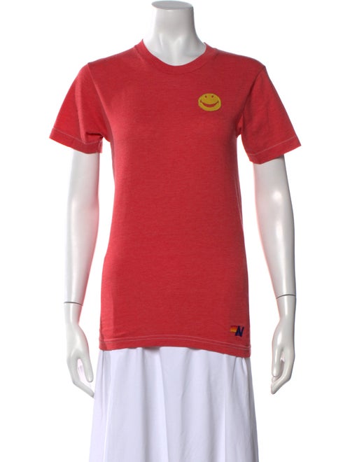 Aviator Nation Graphic Print Crew Neck T-Shirt