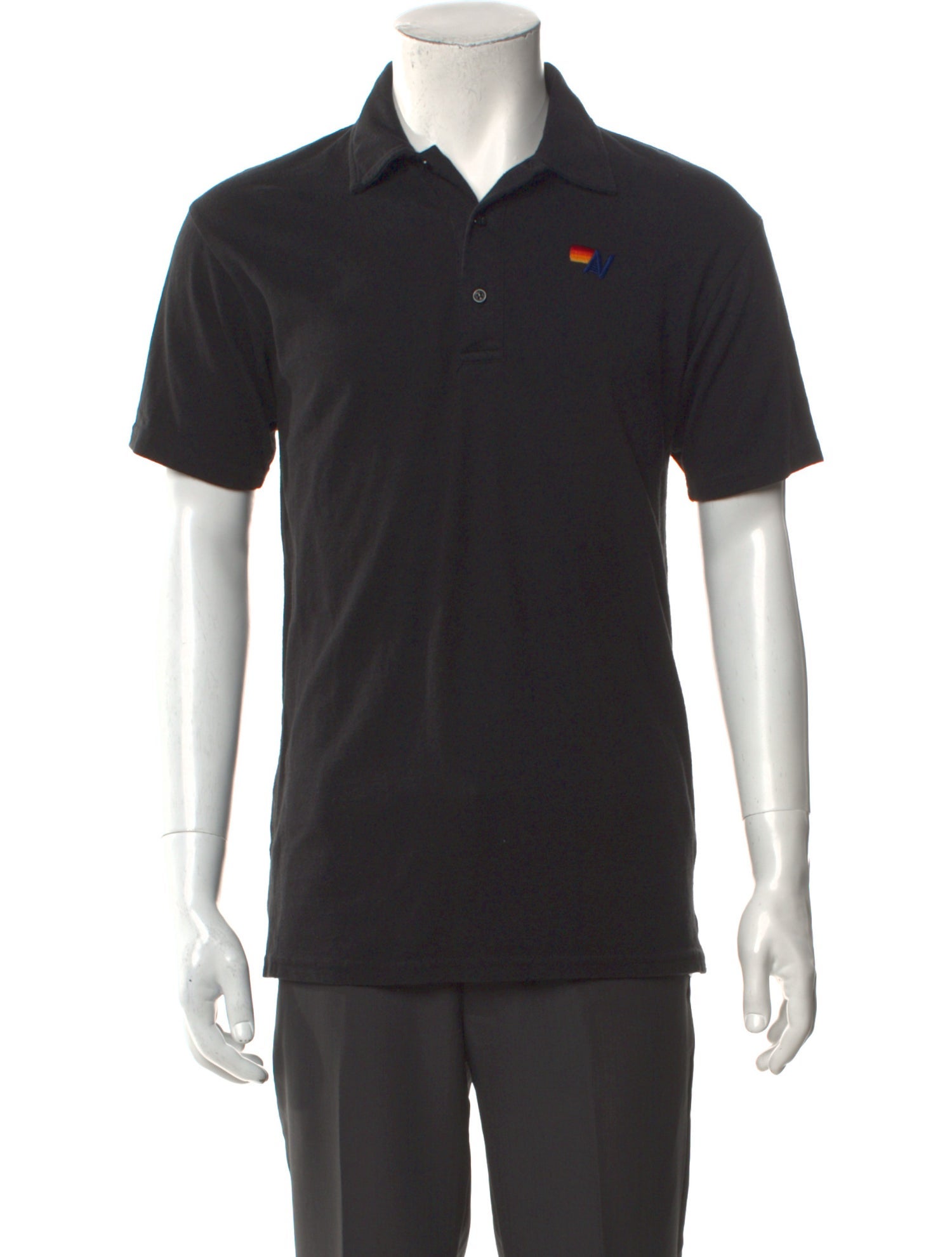 Aviator Nation Crew Neck Short Sleeve Polo Shirt