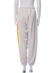 Aviator Nation Striped Embroidered Accent Sweatpants