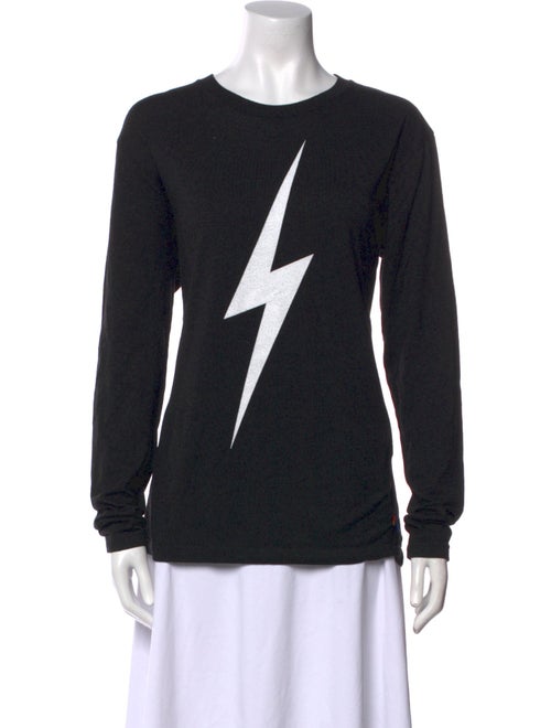 Aviator Nation Graphic Print Crew Neck Sweatshirt