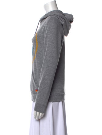 Aviator Nation Graphic Print Crew Neck Sweatshirt