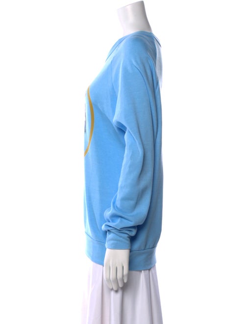 Aviator Nation Graphic Print Crew Neck Sweatshirt