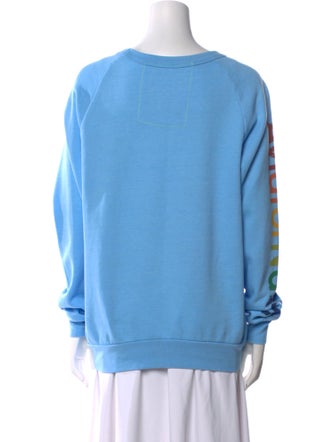 Aviator Nation Graphic Print Crew Neck Sweatshirt