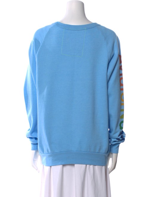 Aviator Nation Graphic Print Crew Neck Sweatshirt