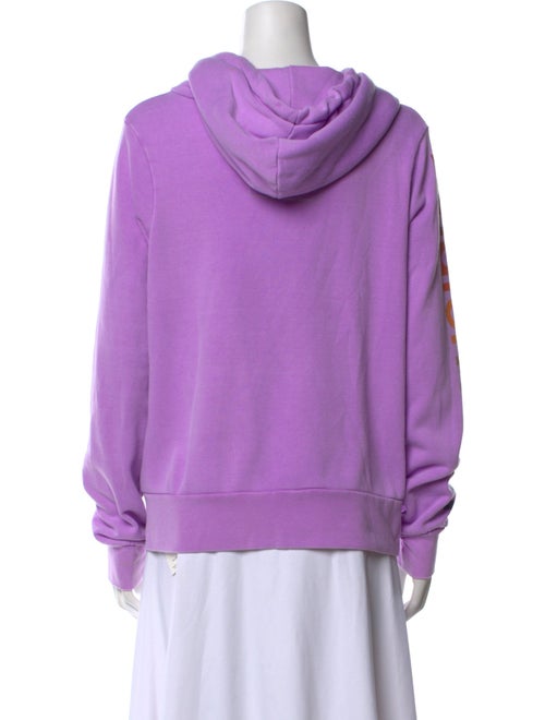 Aviator Nation Graphic Print V-Neck Sweatshirt