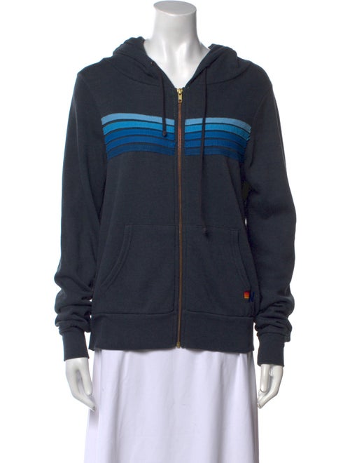 Aviator Nation V-Neck Long Sleeve Sweatshirt