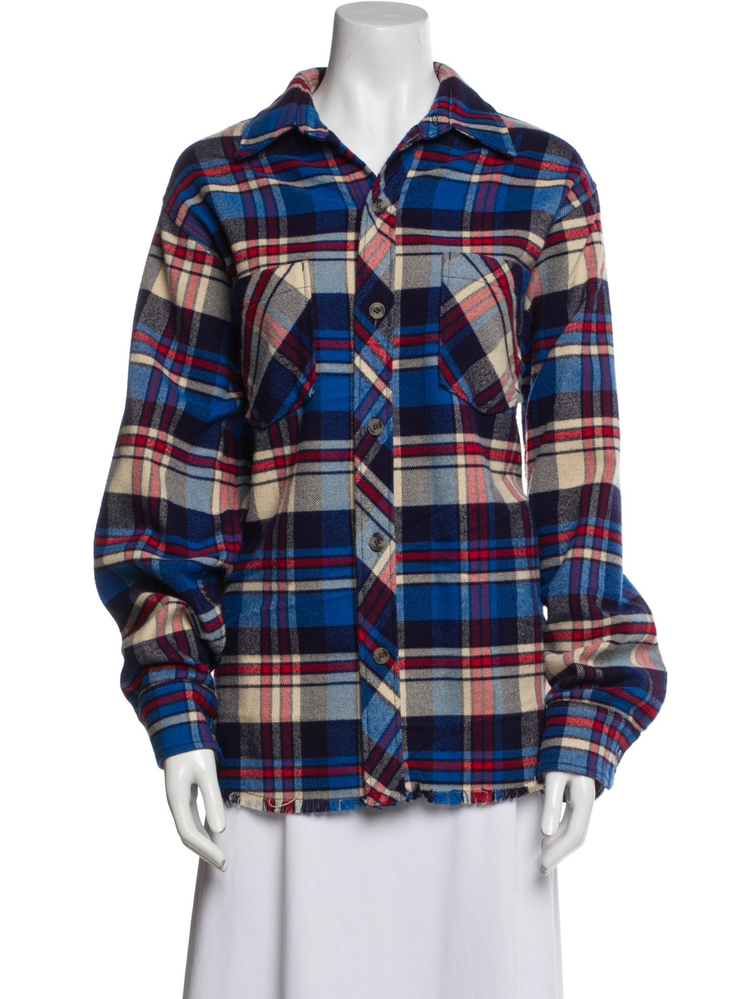 Aviator Nation Plaid Print Jacket