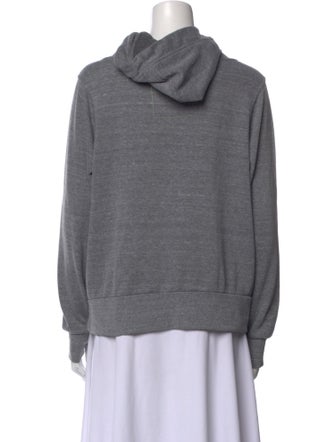 Aviator Nation Mock Neck Long Sleeve Sweatshirt