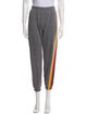Aviator Nation Striped Embroidered Accent Sweatpants