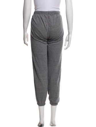 Aviator Nation Striped Embroidered Accent Sweatpants