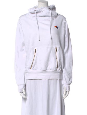 Aviator Nation Mock Neck Long Sleeve Sweatshirt